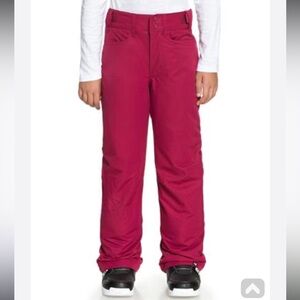 Roxy Girls' Backyard Snow Pants-size small